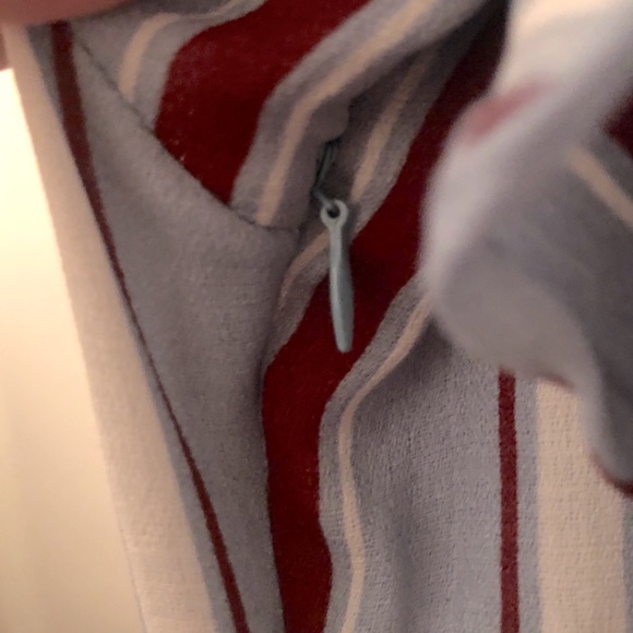 NWT! Red, White & Blue Striped Jumpsuit - Picture 5 of 5